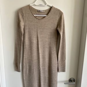 Alexander Wang Beige Midi Dress